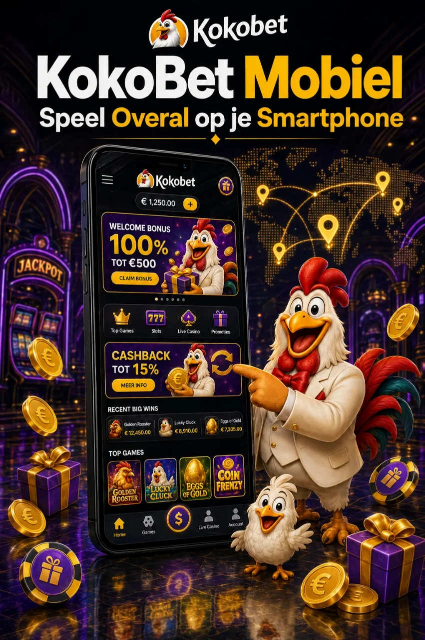 KokoBet Casino App — Mobiel Spelen op Android en iOS